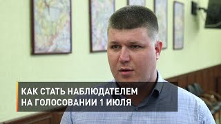 Как стать наблюдателем на голосовании 1 июля