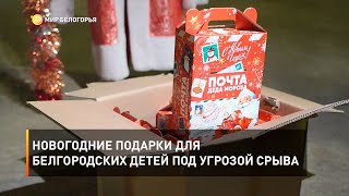 Новогодние подарки для белгородских детей под угрозой срыва 