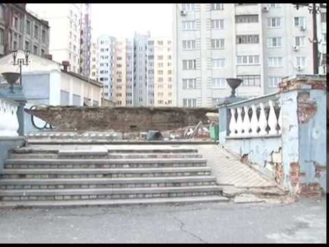 В Старом Осколе рухнула стена набережной