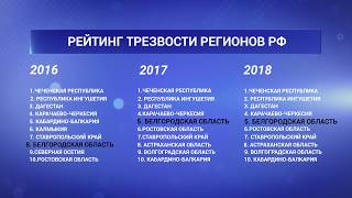 Рейтинг трезвости регионов России