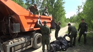 В Белгороде очистили левый берег Северского Донца