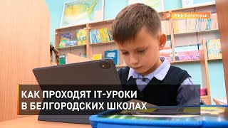 Как проходят IT-уроки в белгородских школах 