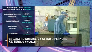 Сводка по ковиду: за сутки в регионе 504 новых случая