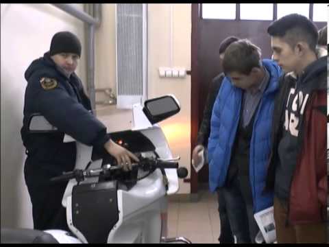 Школьники побывали на экскурсии спасательной службы области 