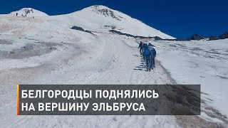 Белгородцы поднялись на вершину Эльбруса