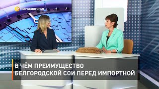 В чём преимущество белгородской сои перед импортной