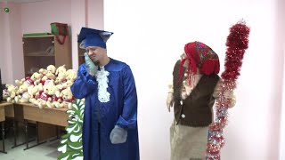 Новогодняя сказка для детей в областной больнице